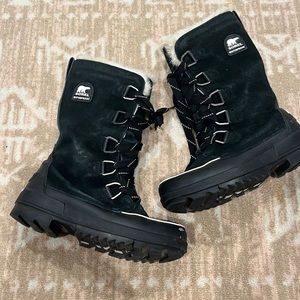Sorel boots sz 8 black